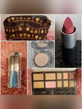 NWOT ASSORTED MAKE-UP WITH ESTEE LAUDER COSMETIC BAG